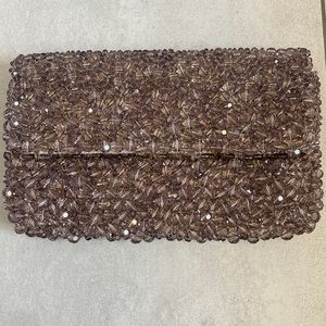 Banana Republic beaded clutch